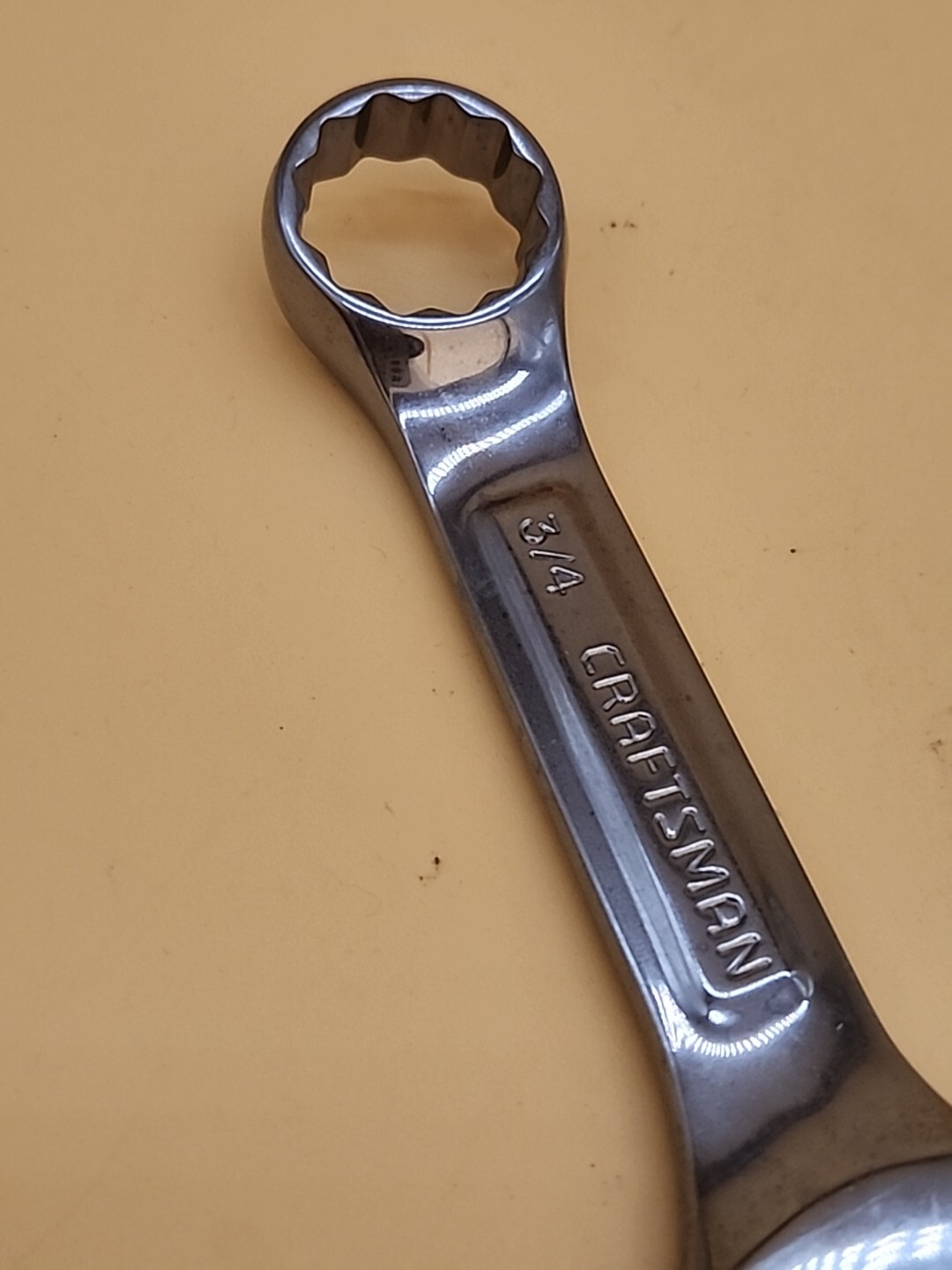 Craftsman Vintage NEW 3/4” Stubby Combination Wrench 12 Pts No. -VV-44109 USA
