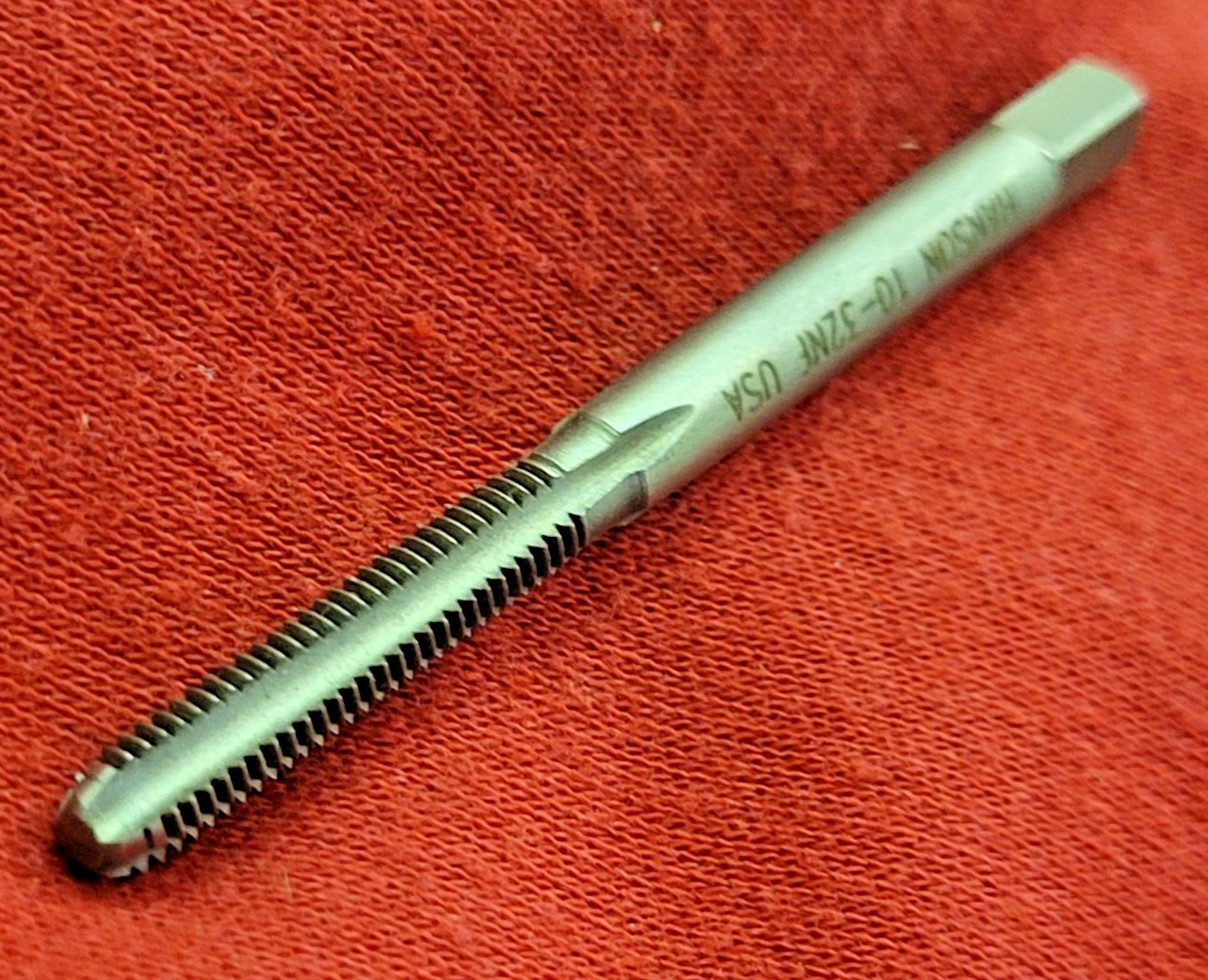10-32 NF Bottom Tap 4 Flute USA Hanson Irwin Model 1231 ZR Carbon Steel 2B