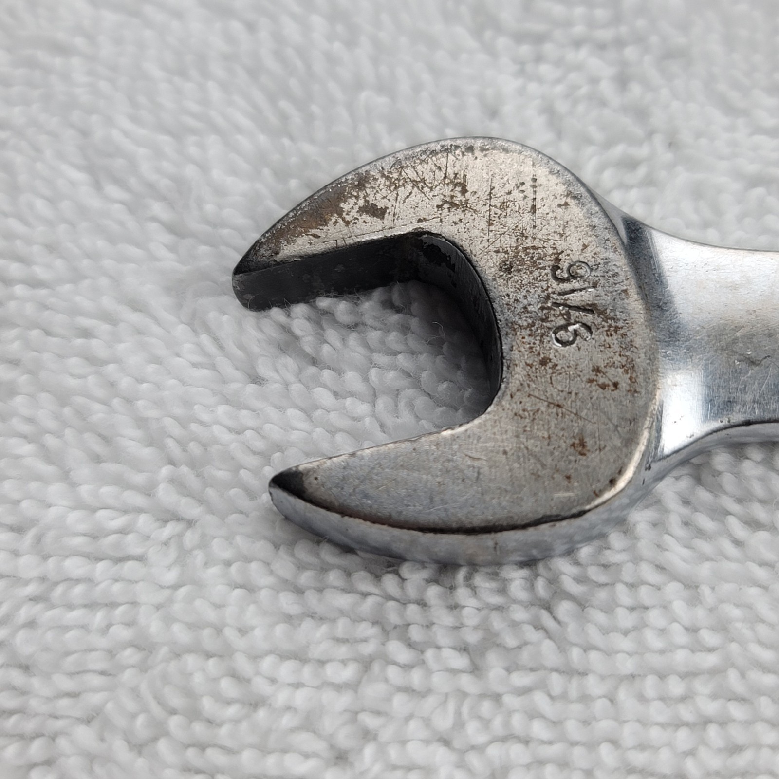 Snap-on 9/16 OEX-18 Combination Wrench 12-Point Forged Steel USA