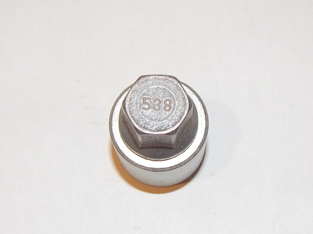 New Genuine VW V03839310CG Wheel Bolt Adapter Code V Master Key 1K0698139 538