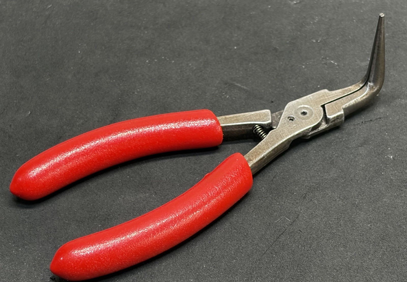 Snap-on Tools E718BCG Needle Nose Electrical Electronics 90 Degree Pliers