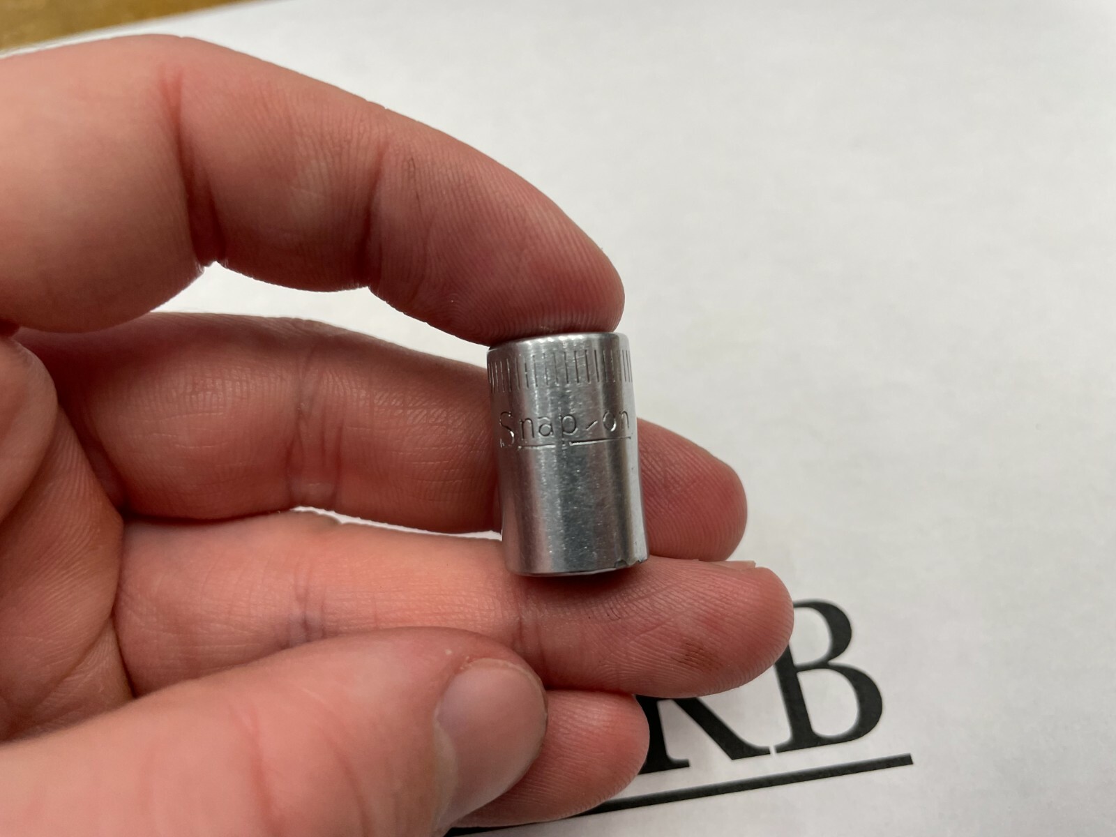 Snap-On Tools USA RARE 9/32″ Drive 5/16″ SAE 8 Point Double Square Socket M410