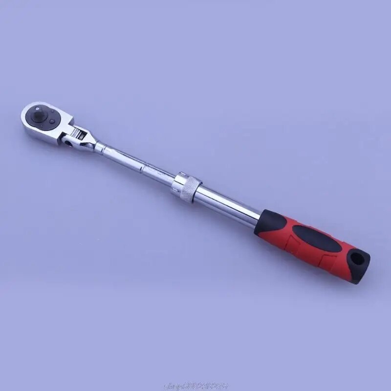 Flexible Head Carbon Ratchet Wrench Set – 1/4, 3/8, & 1/2-Inch Drives Extendable