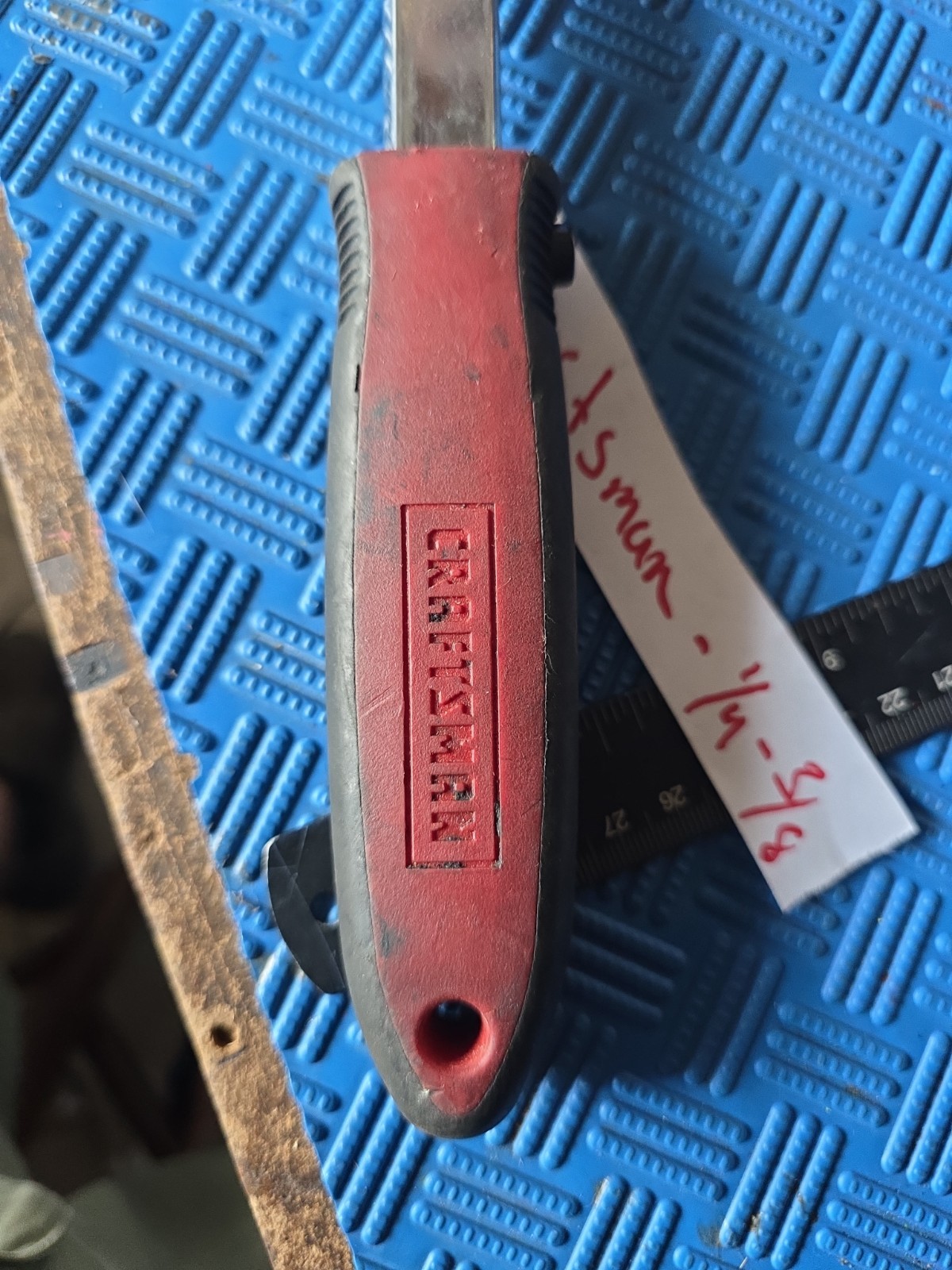 *Rare* CRAFTSMAN RATCHET 1/4″ & 3/8″ EXTENDABLE RATCHET WOBBLE ANVIL