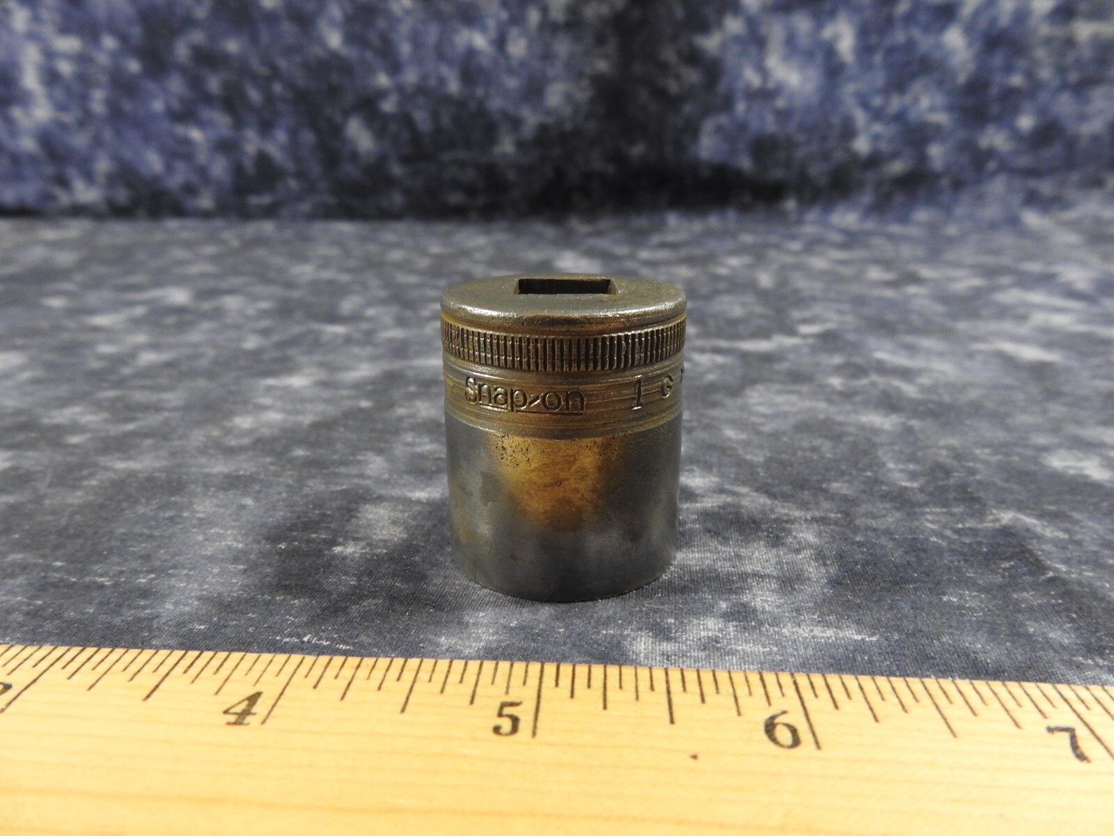 Vintage 1941 Snap-on Tools Socket 1/2″ Drive 12 Point 1″ Shallow SW320 1/2