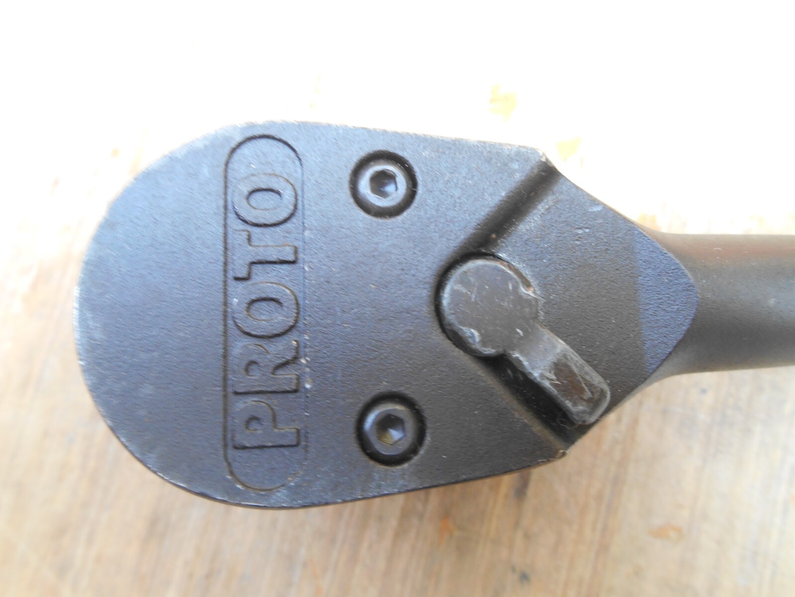 Proto Professional Hand Ratchet Spud Pear Head 1/2″ Drive Black Oxide 5449-14PBL