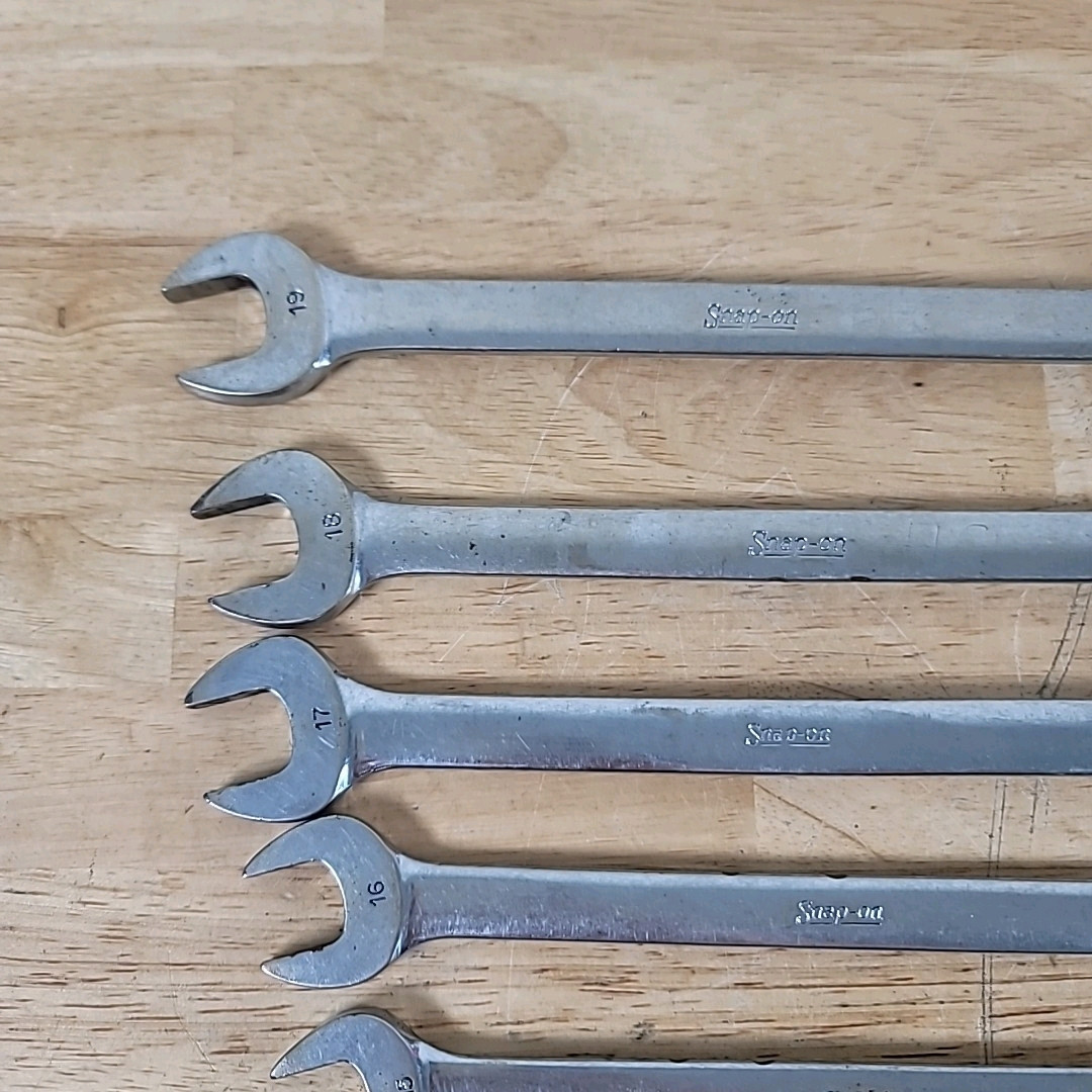 Snap-on Underline Metric Wrench OEXM 6,7,8,10,11,13,14,15,16,17,18,19mm 12 Pt