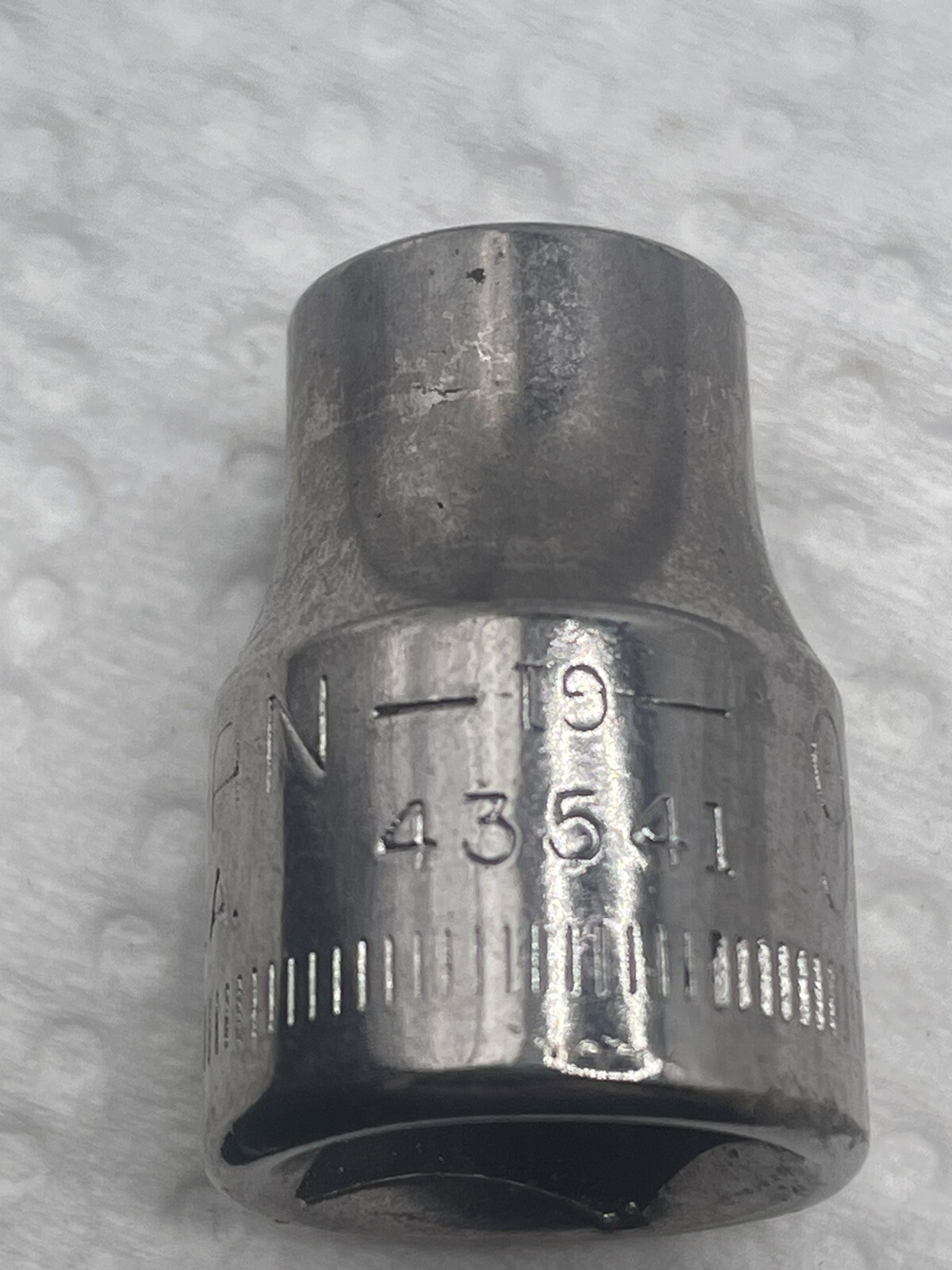 Craftsman 9mm Shallow Socket 3/8″ Drive 6 Point Inverted G1 43541 USA