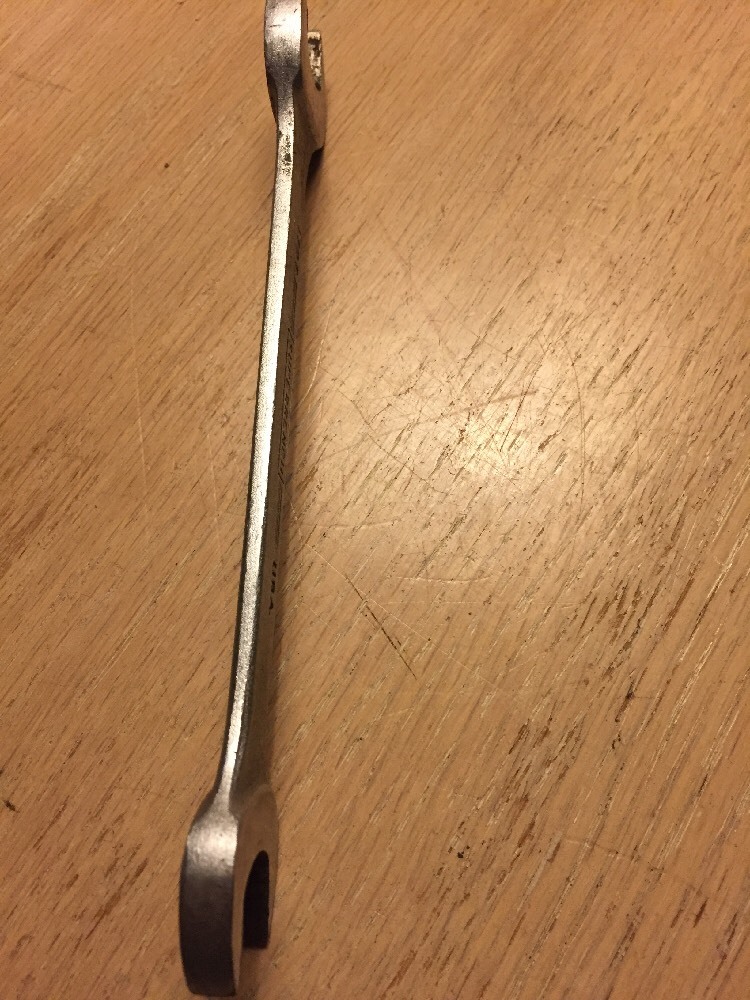 Williams Superrench Tool USA Vintage Open End 5/8-9/16 Wrench 7″Long Free Ship