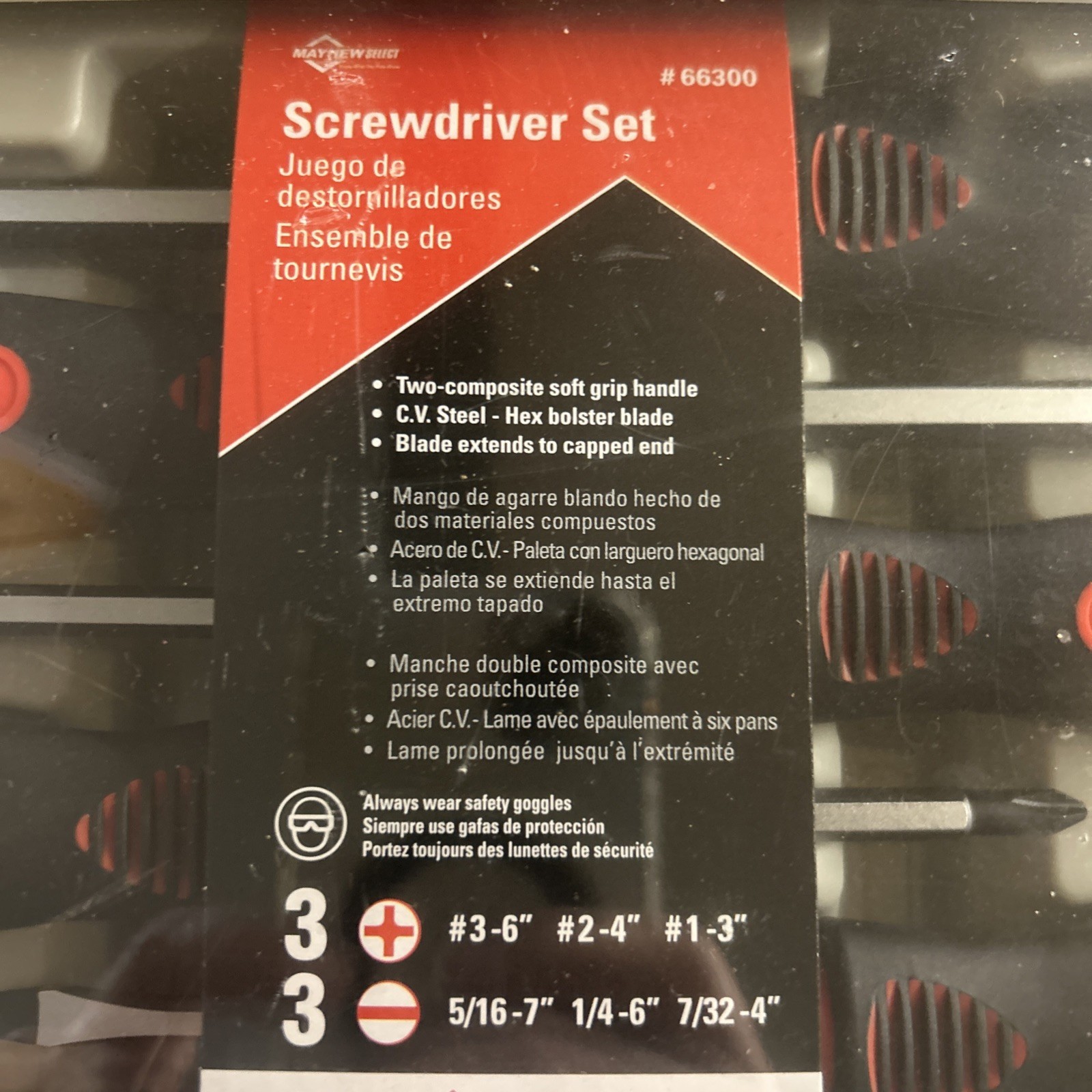 Mayhew 66300 Set of 6 Screwdrivers