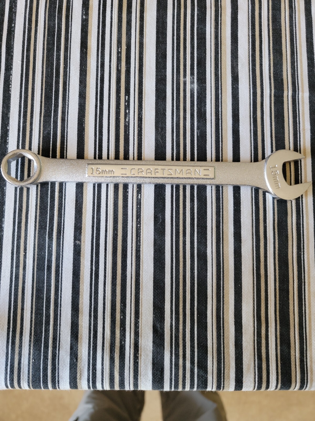 Craftsman Tools 15mm 6pt Combination Wrench 42872. 7.5″ Long FREE SHIPPING