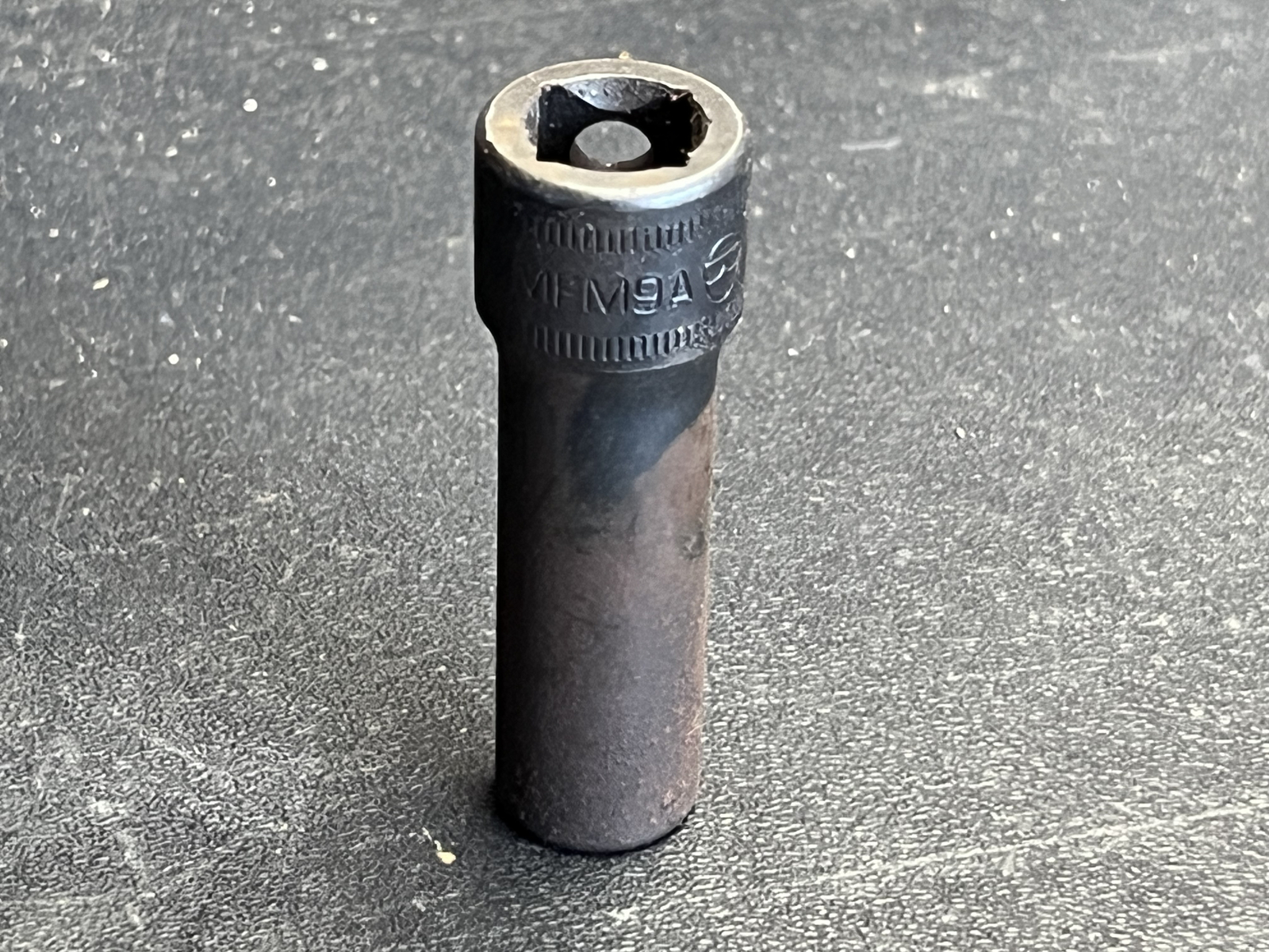 Snap-On SIMFM9A, 3/8″ Drive, 9mm. Impact Socket, 2.1″ Deep, 6 Point.