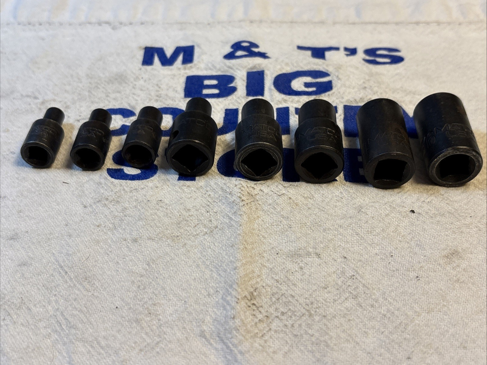 Matco Tools USA 1/4″ & 3/8″ Drive 8pc Inverted Torx Socket Set w/ Matco rail