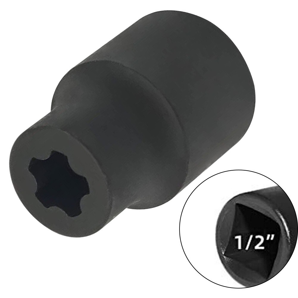 Easy Installation Steel For Tesla Cover Screw Sleeve Wrench Black Color