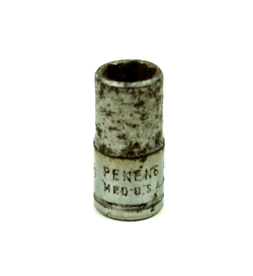 Penens Corp 9/32″ 6 Point Shallow Chrome Socket 1/4″ Drive 1009 USA