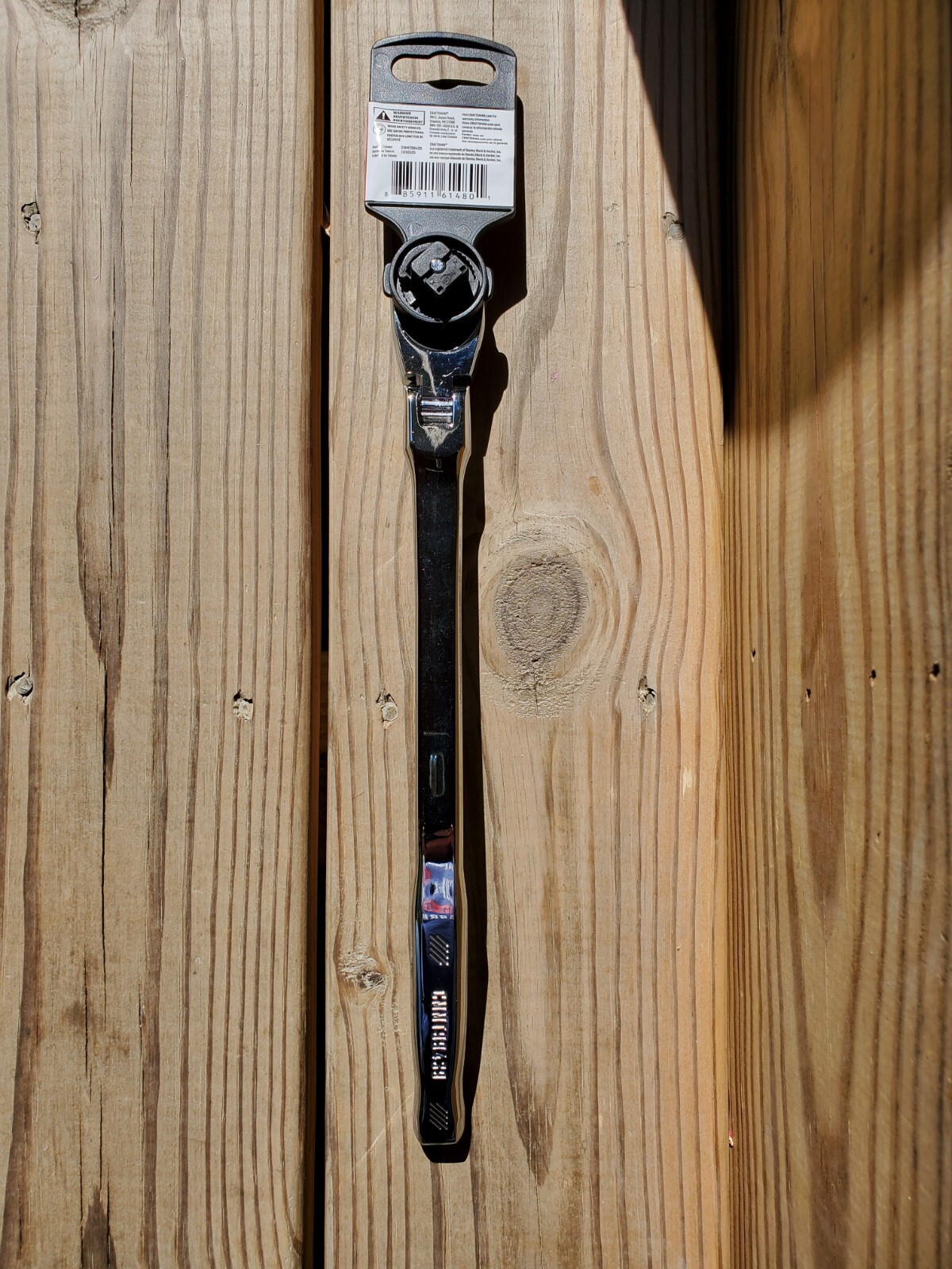 CRAFTSMAN 72-Tooth 3/8″ Drive Full Polish Handle Flexible Head Ratchet Brand New