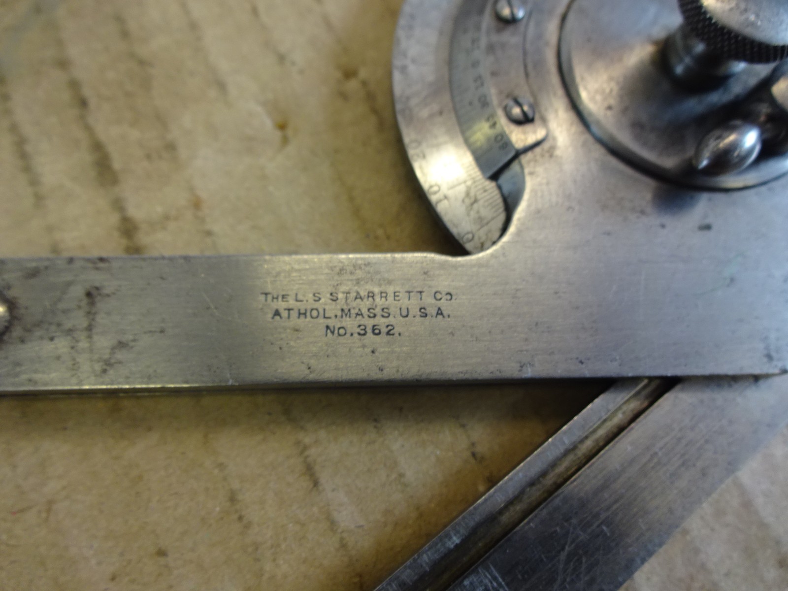 Bevel protractor Starrett