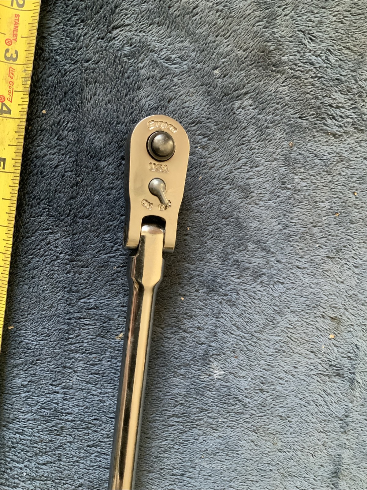 Snap On Frllf80, 3/8” Drive Quick Release Swivel Head Rarchet……switch Is Funky..