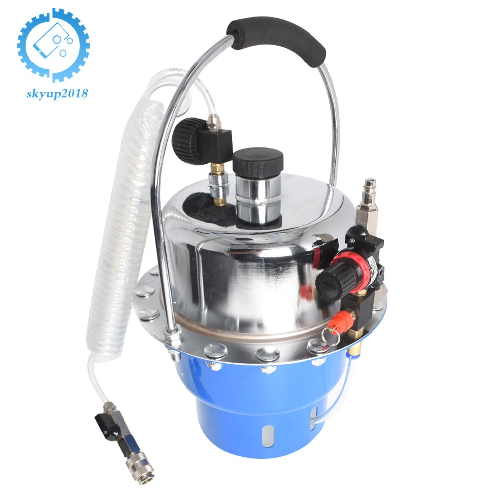 5L Portable Pneumatic Air Pressure Kit Brake & Clutch Bleeder Valve System Tool
