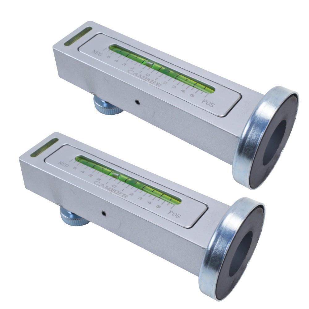 2Pack Adjustable Magnetic Gauge Tool For Car Truck Camber Castor Wheel Alignment