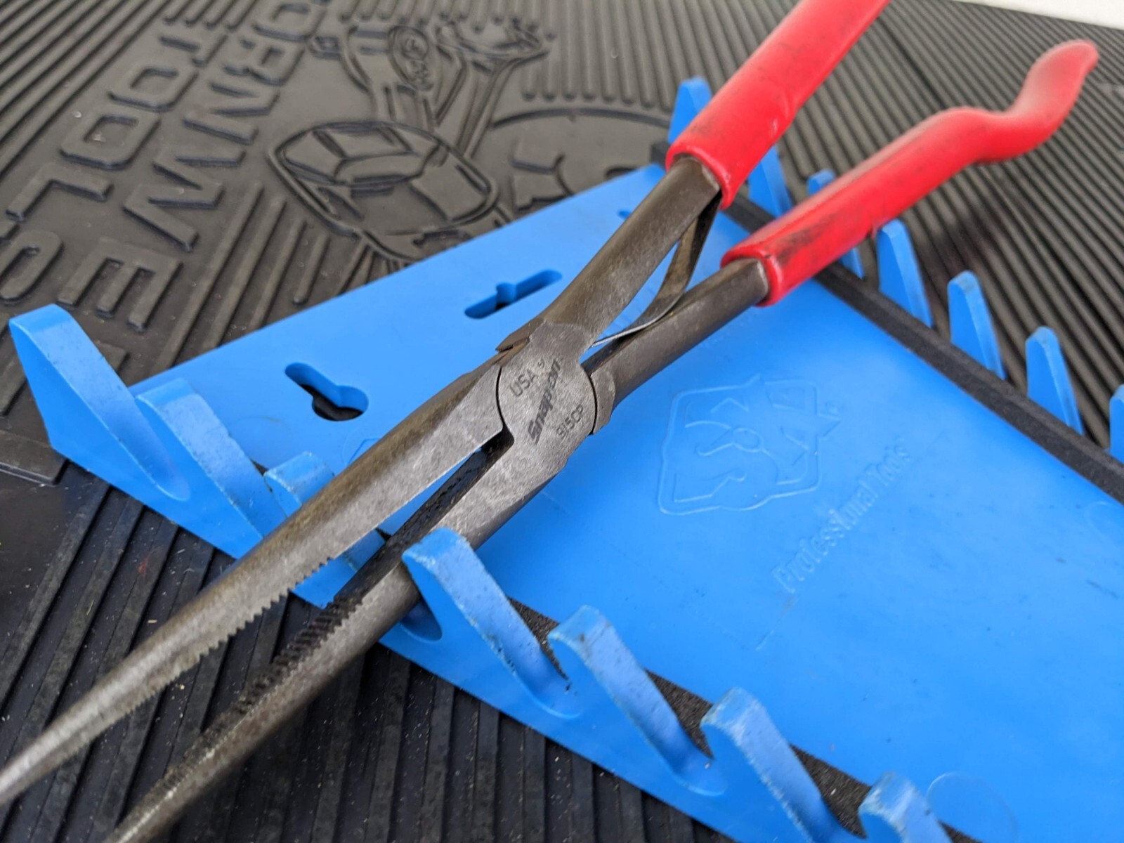 #be495 Snap-On 915CP Long Reach Needle Nose Pliers