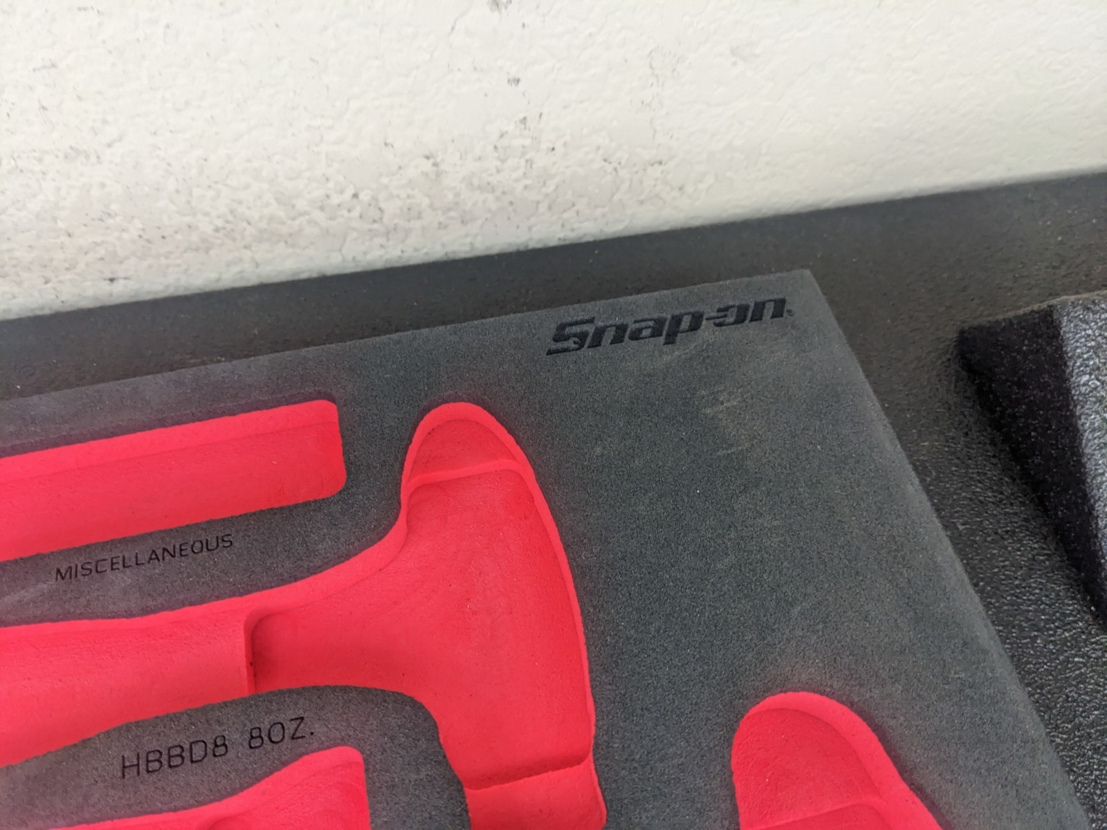 #bn059 Snap On Tools NEW fmhbbd04b FOAM RED 8oz,24oz,40oz Dead Blow Hammers