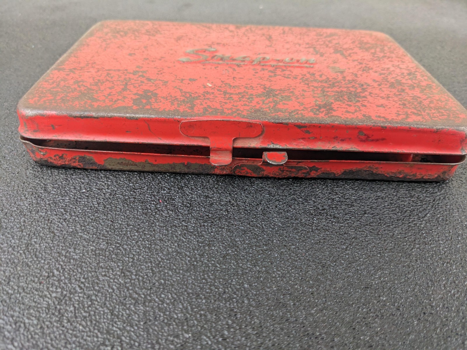 #bp277 Snap On KRA-275 Tool Box Red Metal Case for 1/4″ Drive Socket Set