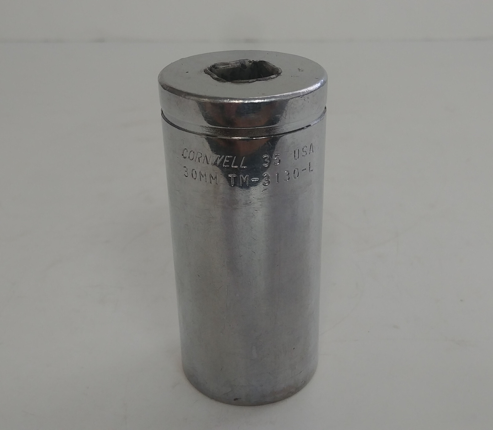 Cornwell 30mm 12 Point Deep Chrome Socket 1/2″ Drive [TM-3130-L] *MADE IN USA*