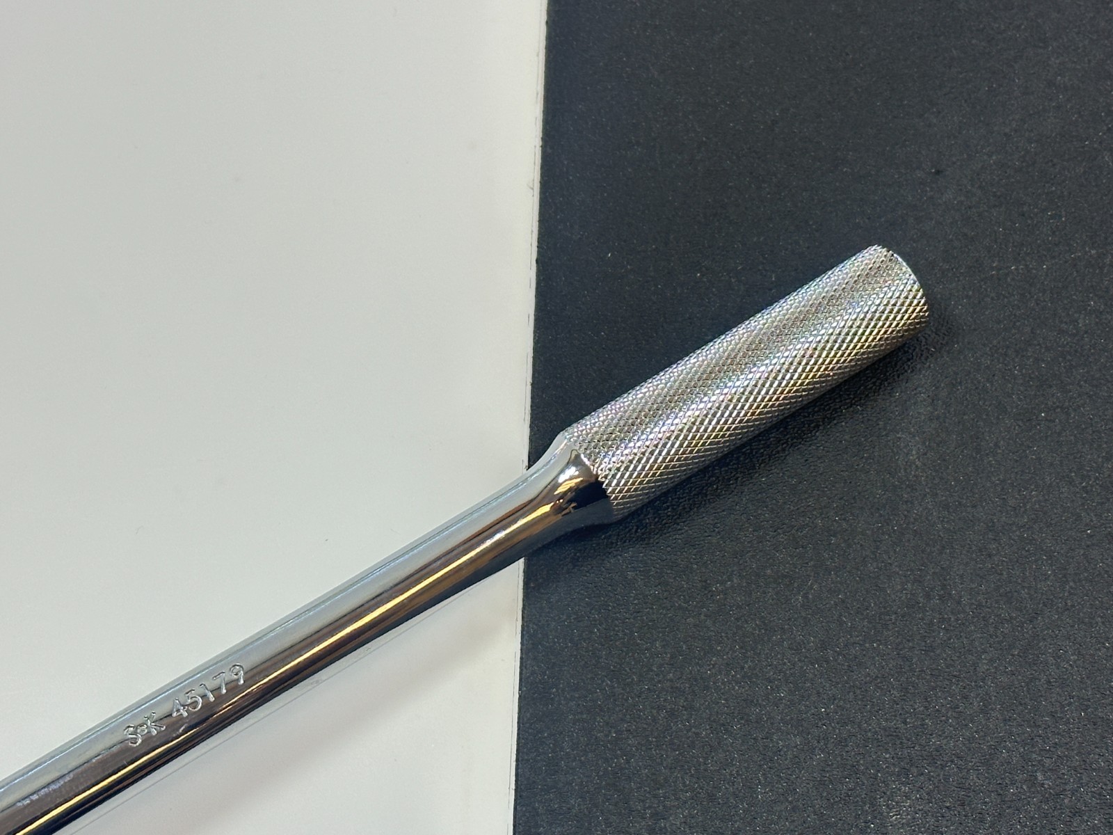 NEW SK Tools Professional USA 45179 Knurled 10″ Long Handle 3/8″ Drive Ratchet