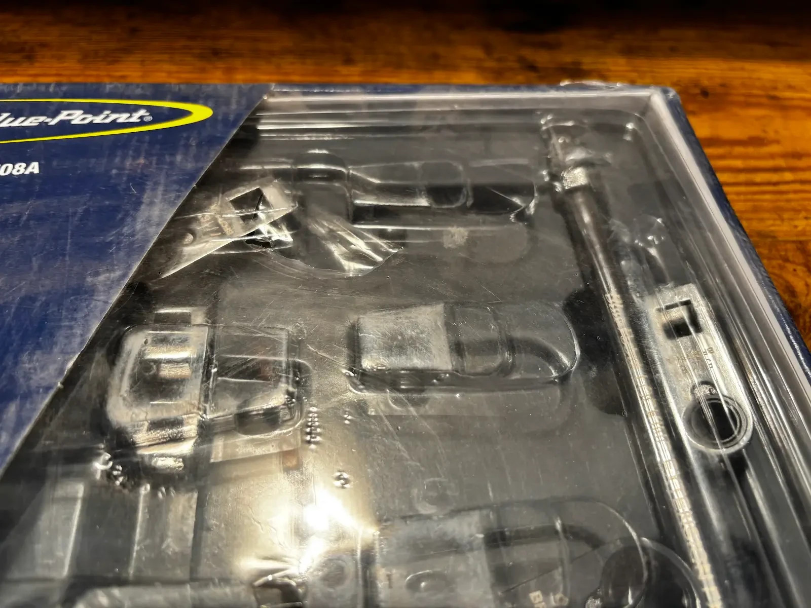 New Blue-Point BFCR708A 3/8″ Drive 12-Point SAE Ratcheting Crowfoot Wrench Set