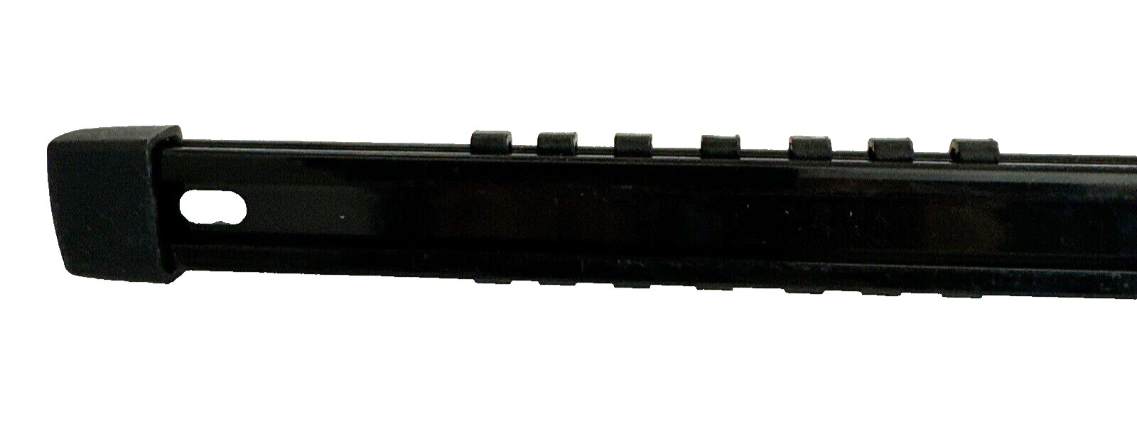 Unbranded Socket Holder Rail 13 1/4″ Clips Black Plastic Mountable