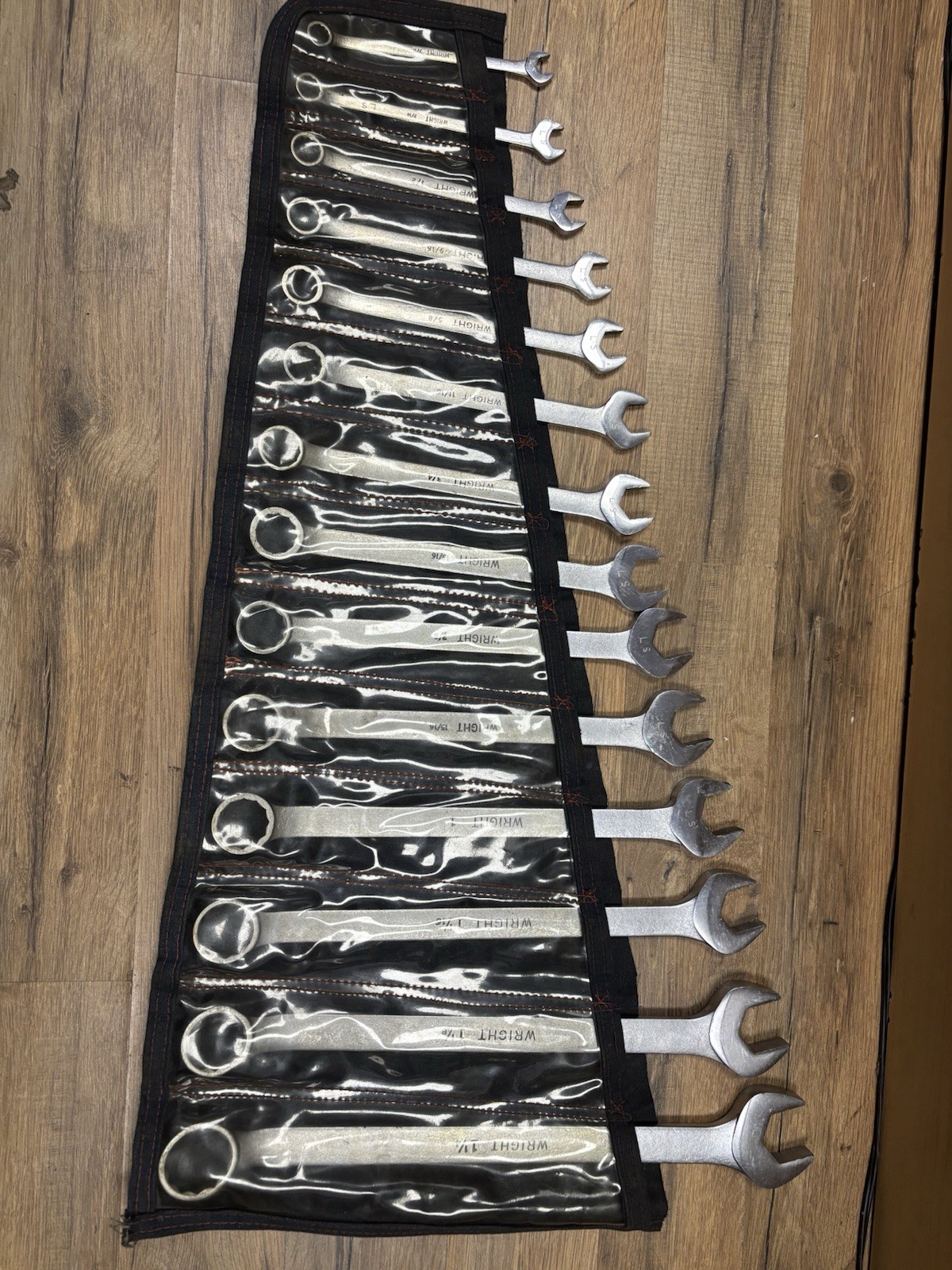 Wright Tool USA 12 Point Combination Wrench Set 14 Piece 3/8″ to 1 1/4″