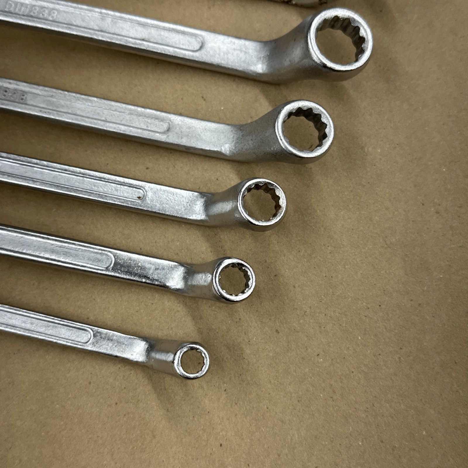 DIN 838 – 8 Piece Metric Offset Double Box Wrench Set 6mm-22mm Germany