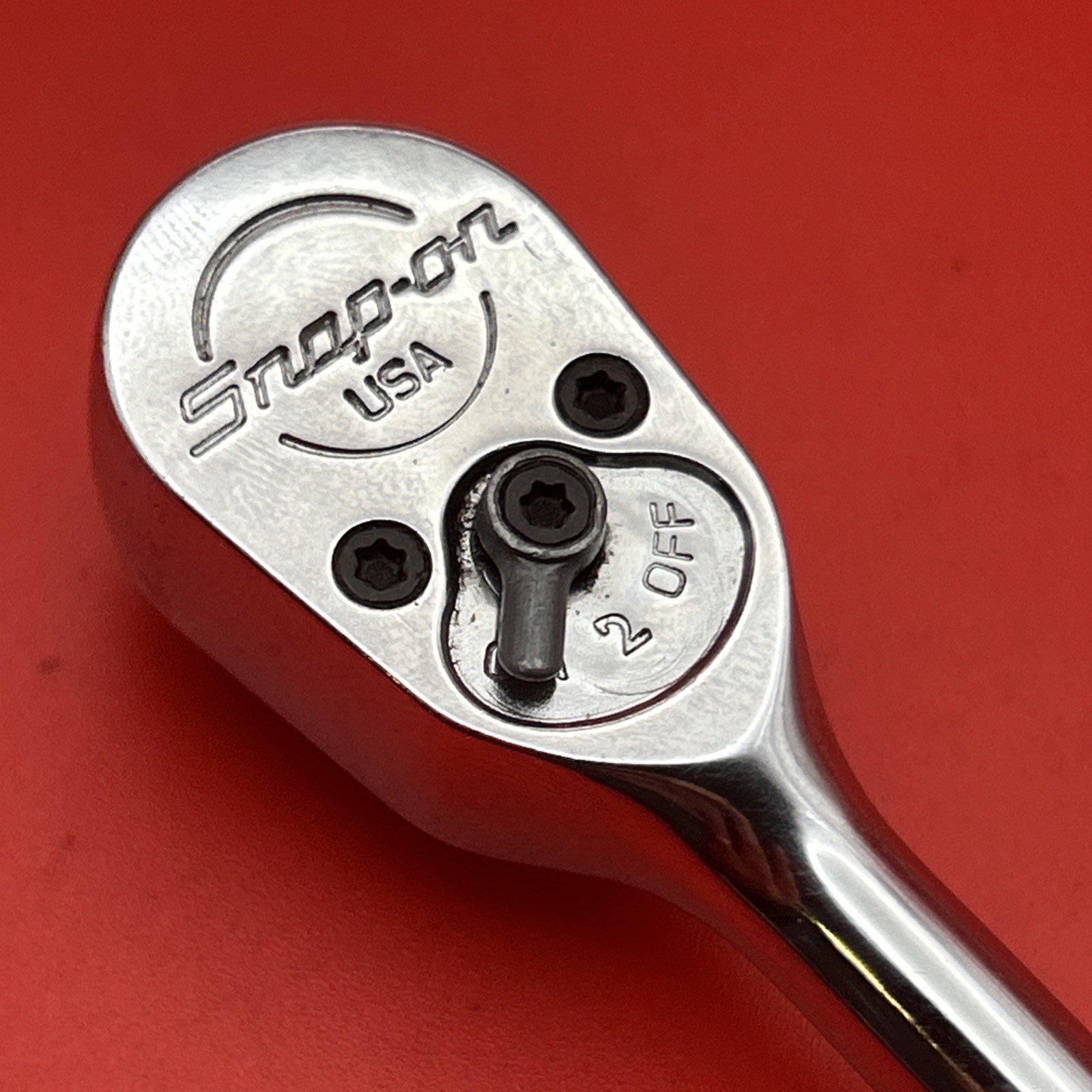 Snap-On TM830 1/4” Drive Standard Handle Ratchet NICE!!!