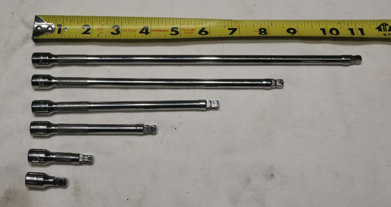 Snap On TMXWP: 1/4″ Drive Wobble Plus Extension Set: 6 Pieces: TMXWP1-11