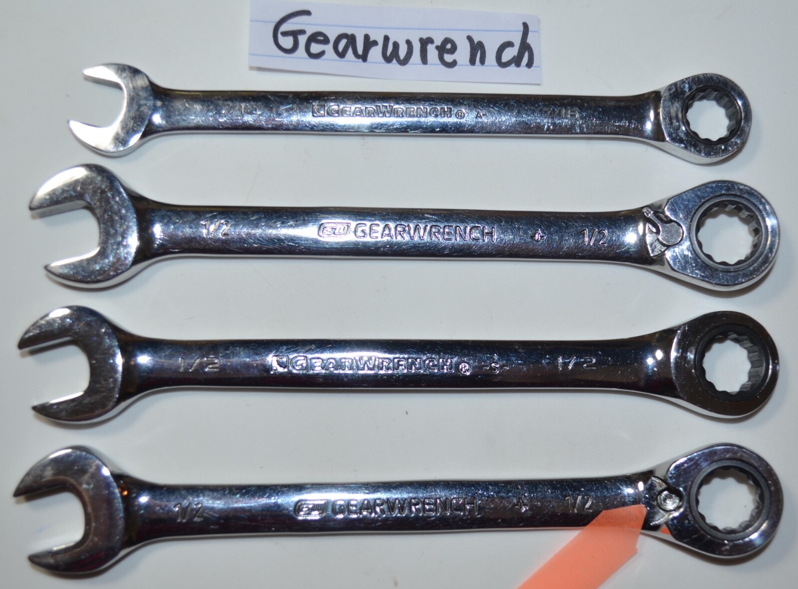 Combination Ratchet Wrenches 7 Pre-owned