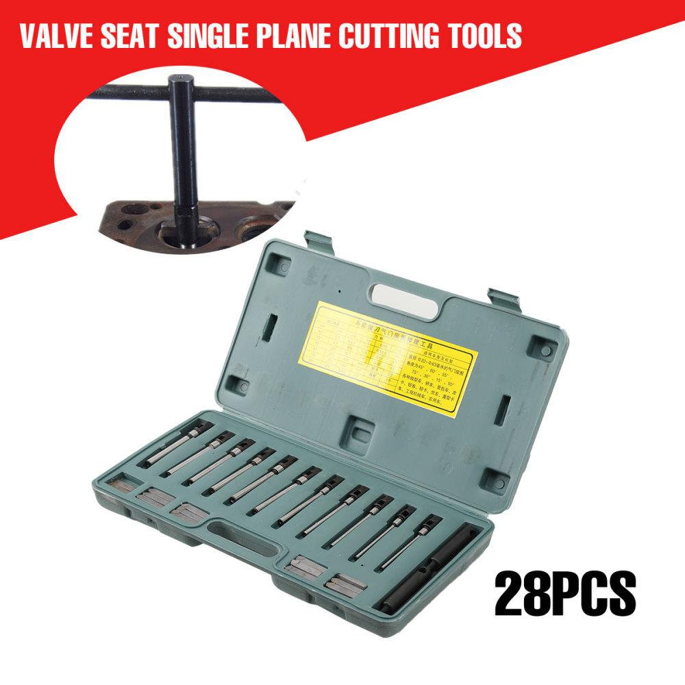 Dia.22-63mm Valve Seat Single Plane Cutting Tool Kit Universal Boring Cutter Set