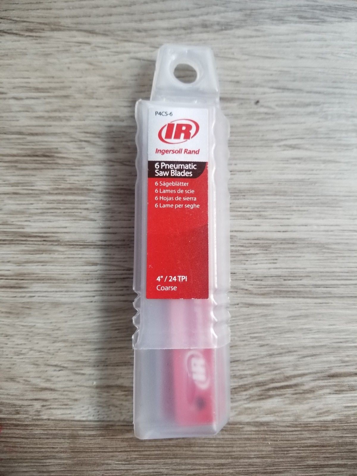 New IR 4″ Metal Cutting Reciprocating Air Saw Blades, 24 TPI #P4CS-6