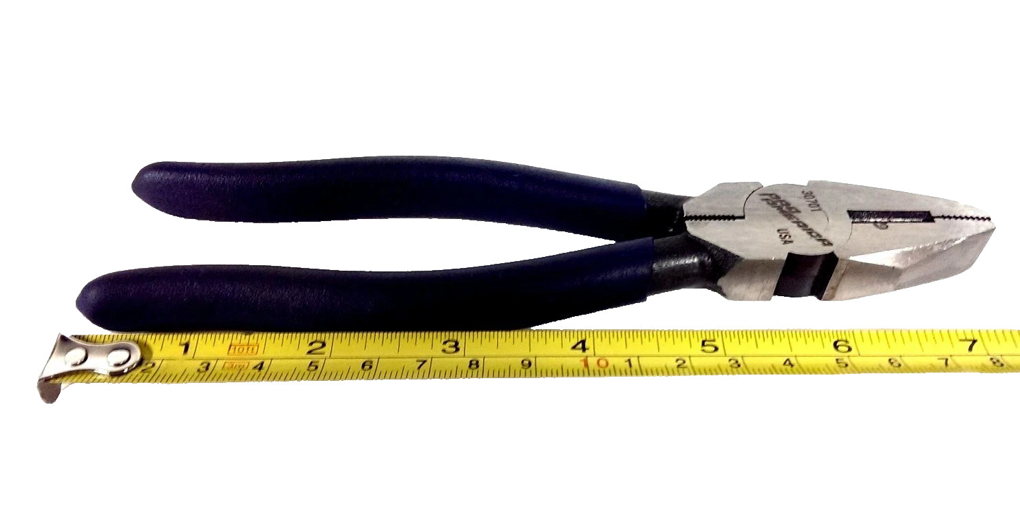 Pro America Tools Blue Grip Lineman’s Pliers 7″ 30701 *Made in the USA*