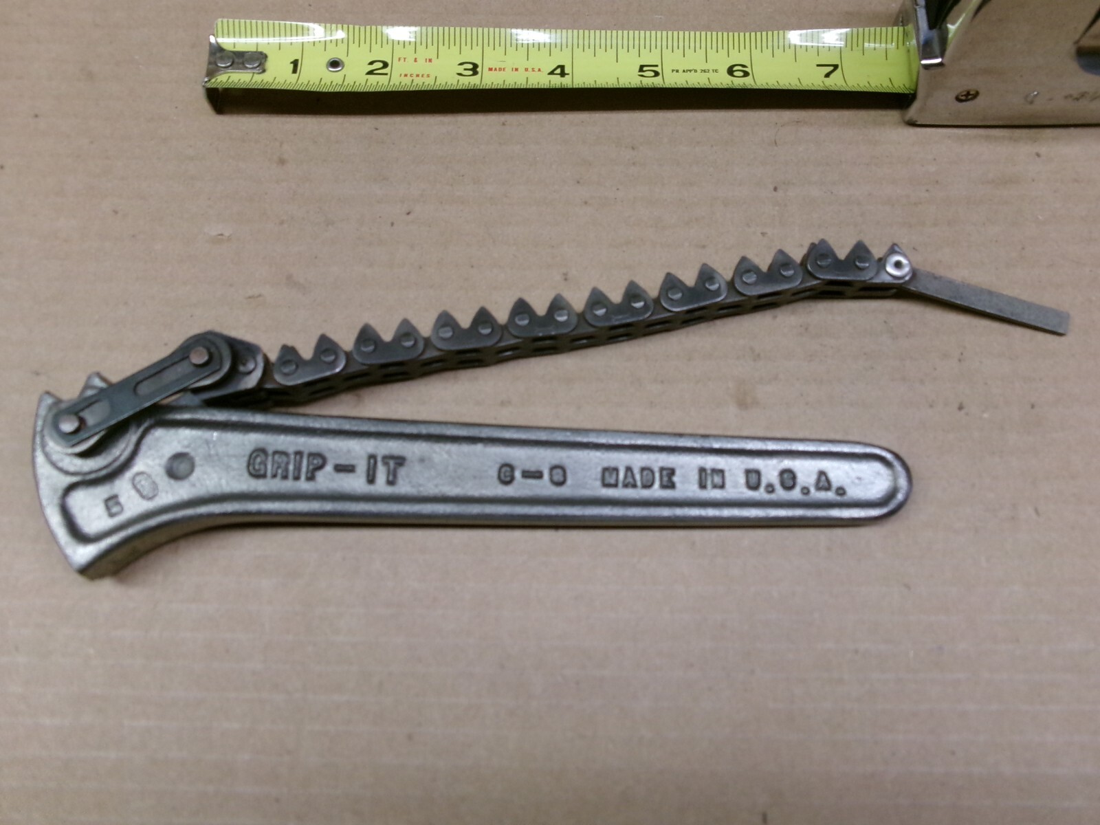 Klein USA Grip-it Chain Wrench No C-8