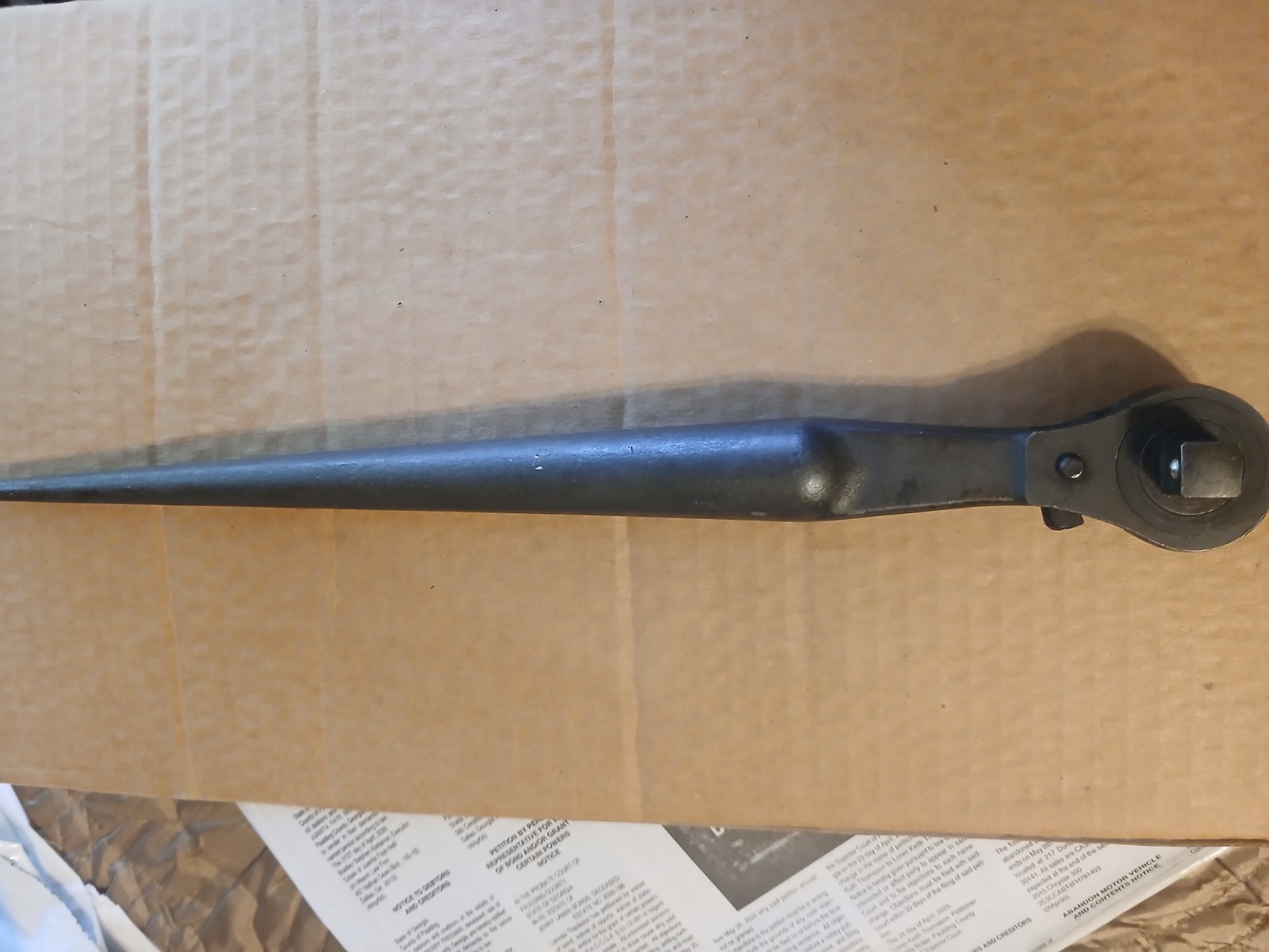 Klein Tool 3238 , 1/2″ Drive Ratcheting Construction Spud Wrench, 15″