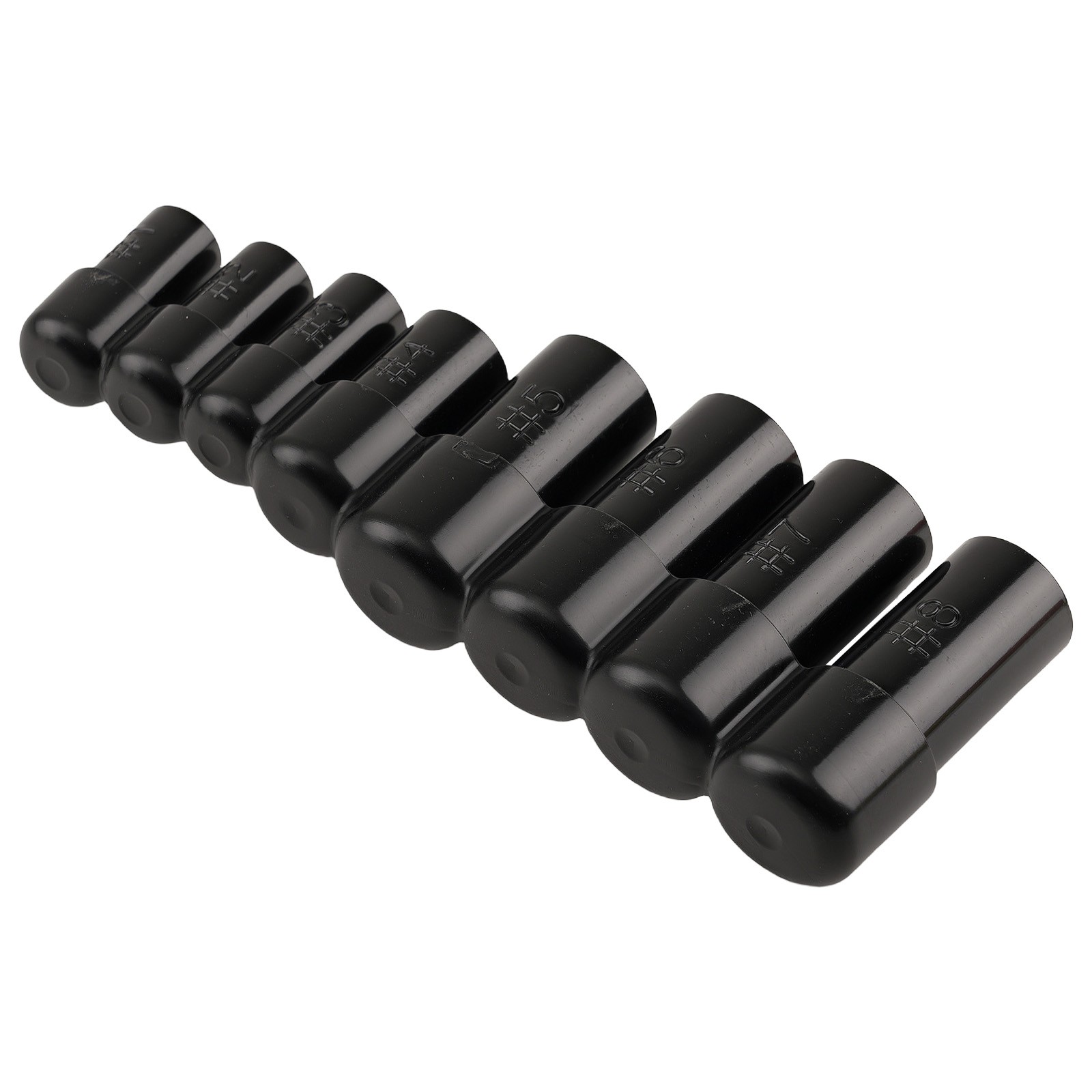 8x Tap Socket Drive Kit for Standard Thread Making 1/8-1/2in NPT Tool Steel
