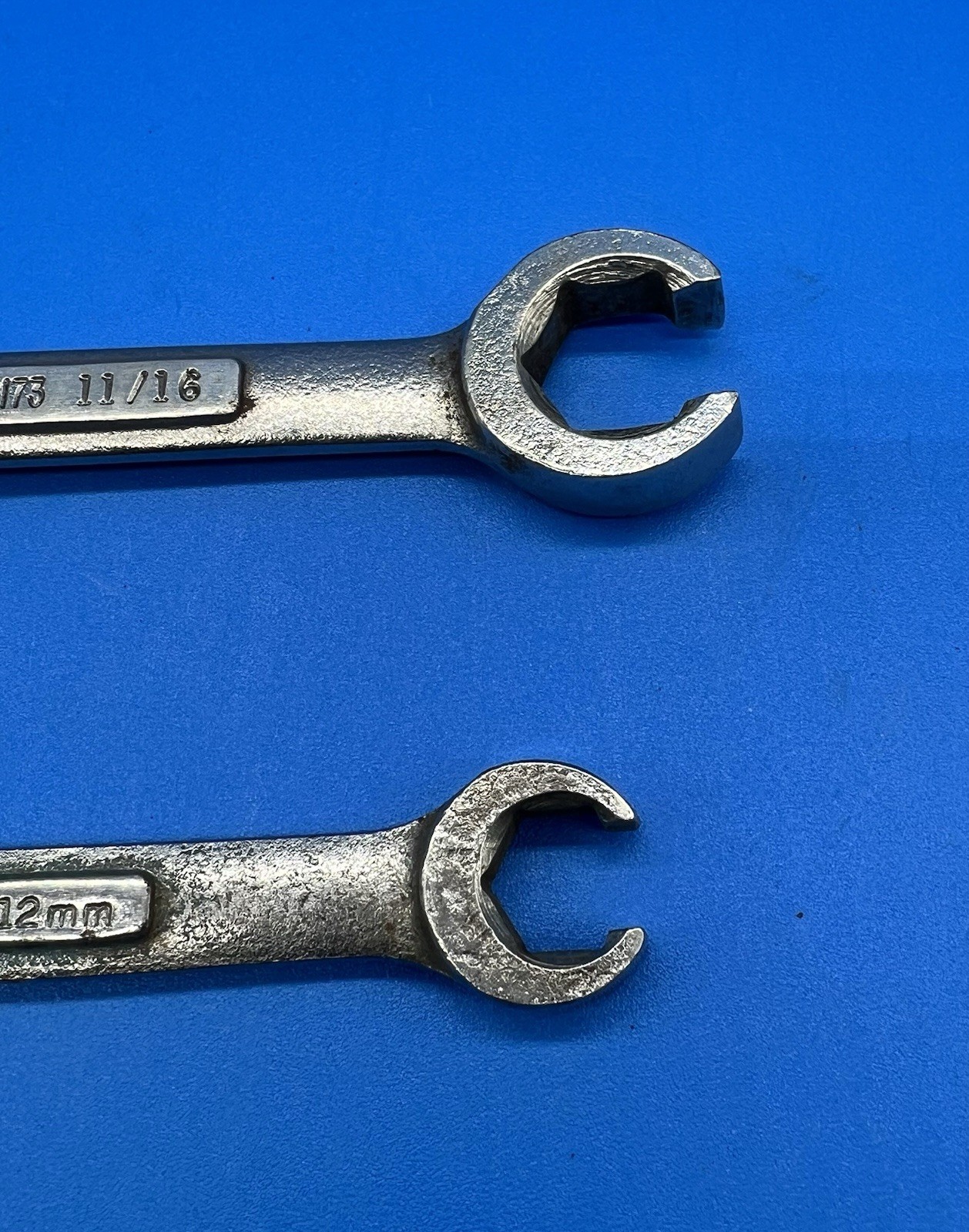 Craftsman Double End Flare Nut Wrenches 11/16” x 5/8” 44173 & 10-12mm 44176 USA