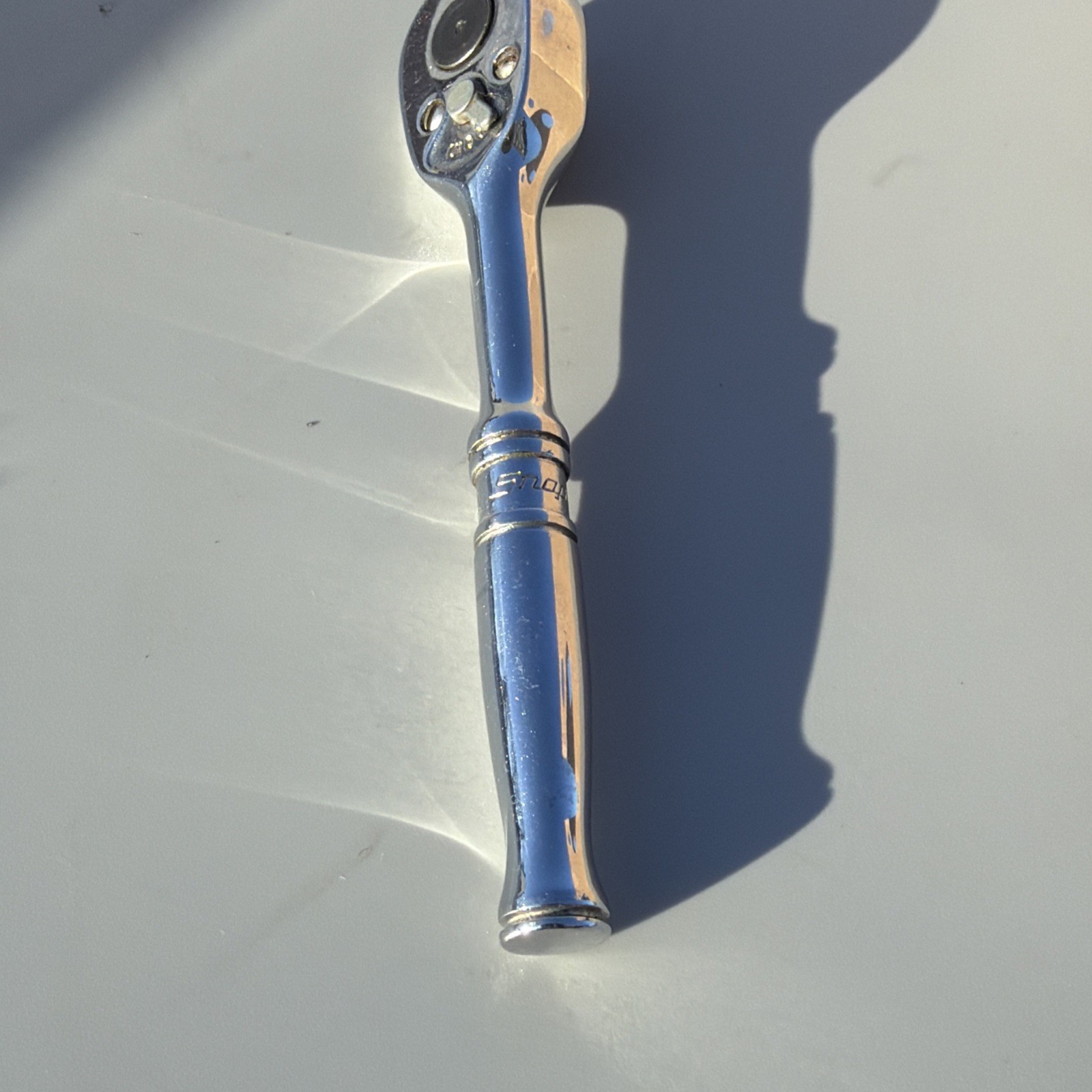 Snap On 1/4″ Ratchet TM70C Stubby 4.25 Inch Long