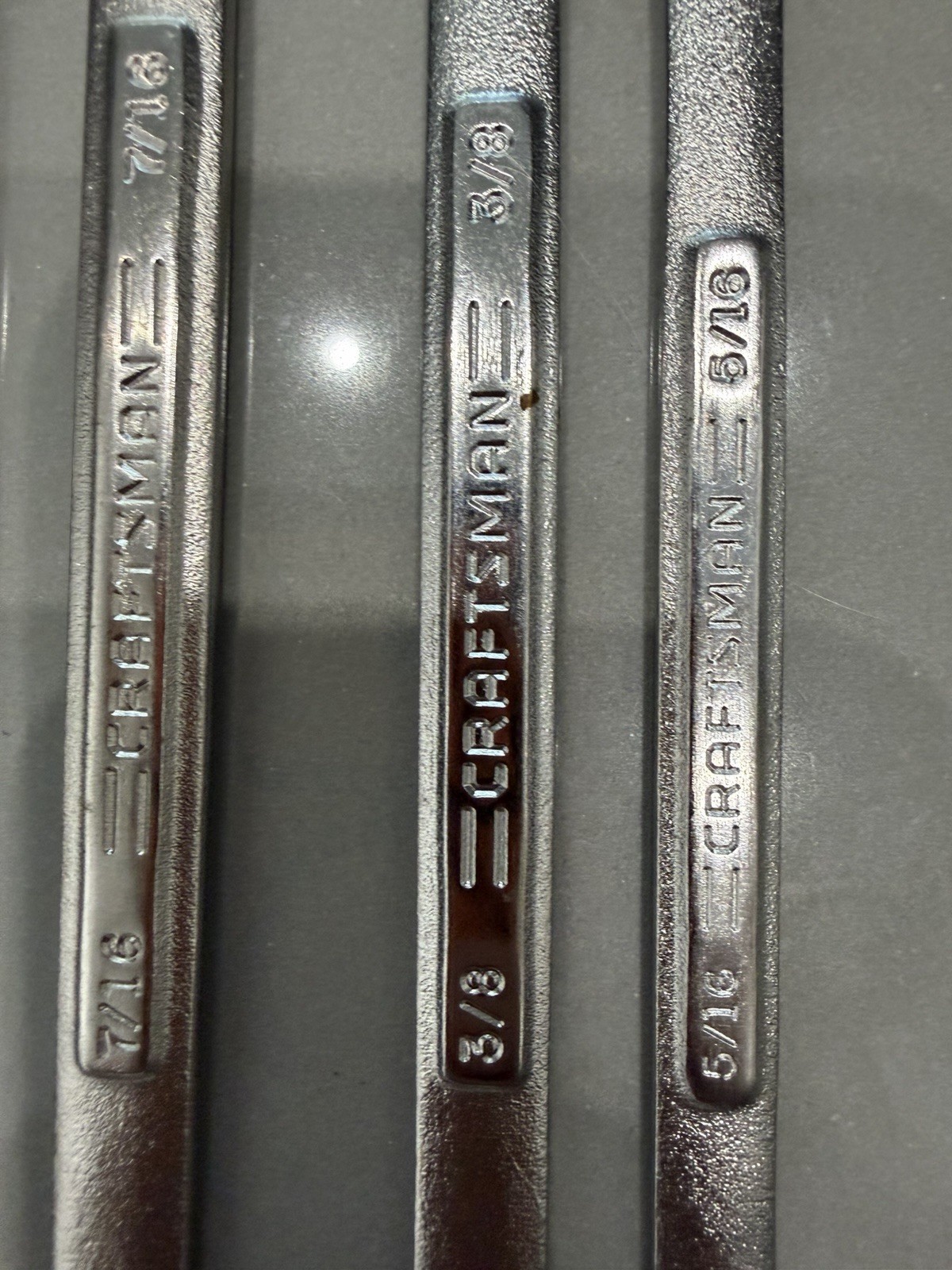 Craftsman Quick Speed Combination Wrench Set 8 Pc 12 Point 5/16″-3/4″ -VA- USA