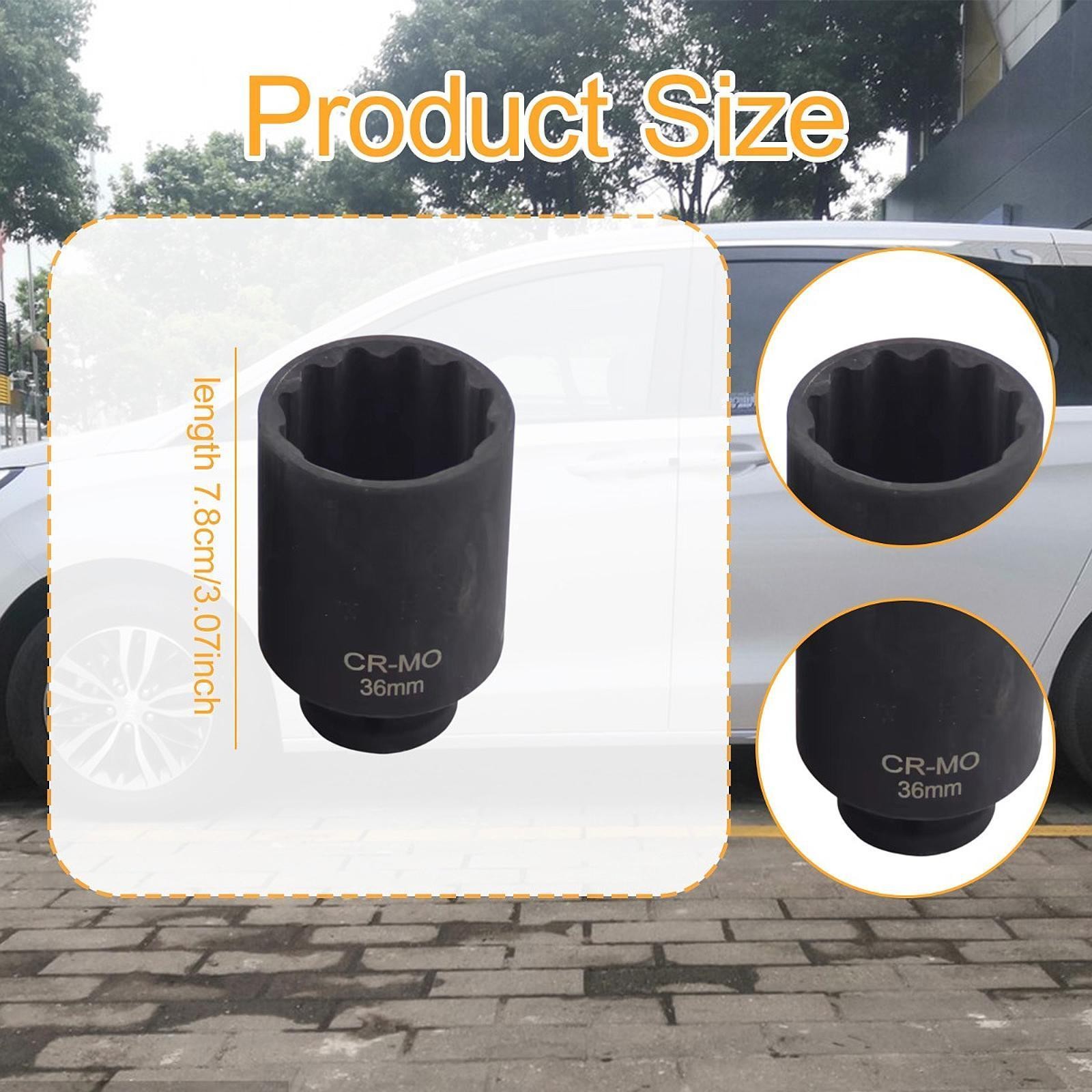 Deep Impact Socket Hub Removing Installing Tool Premium Easy to Install Metric