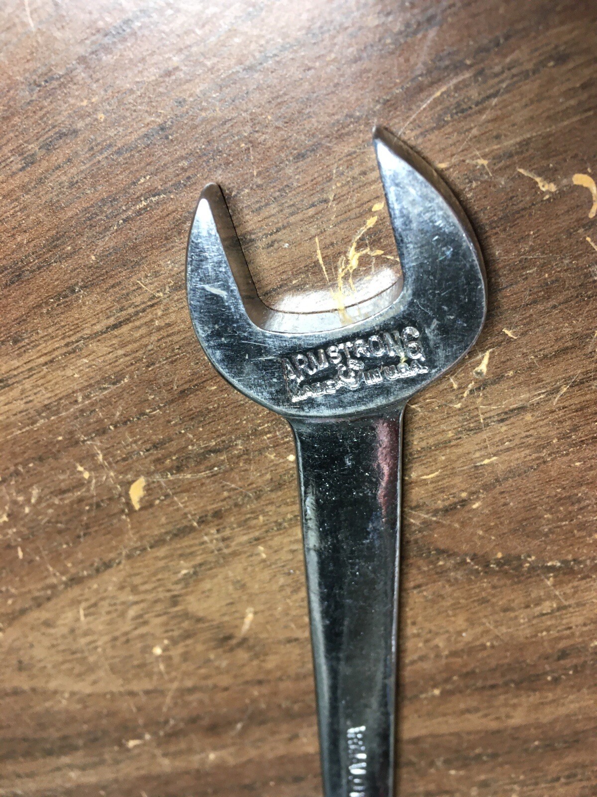Armstrong Tools 1029 11/16″-25/32″ Armaloy Open End Wrench USA Made