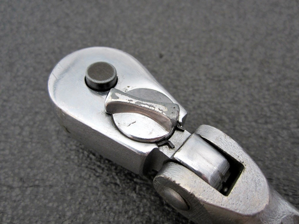 Vintage Craftsman 3/8″ Drive Flex Head Ratchet 42791 Oil Port -V- Made in USA