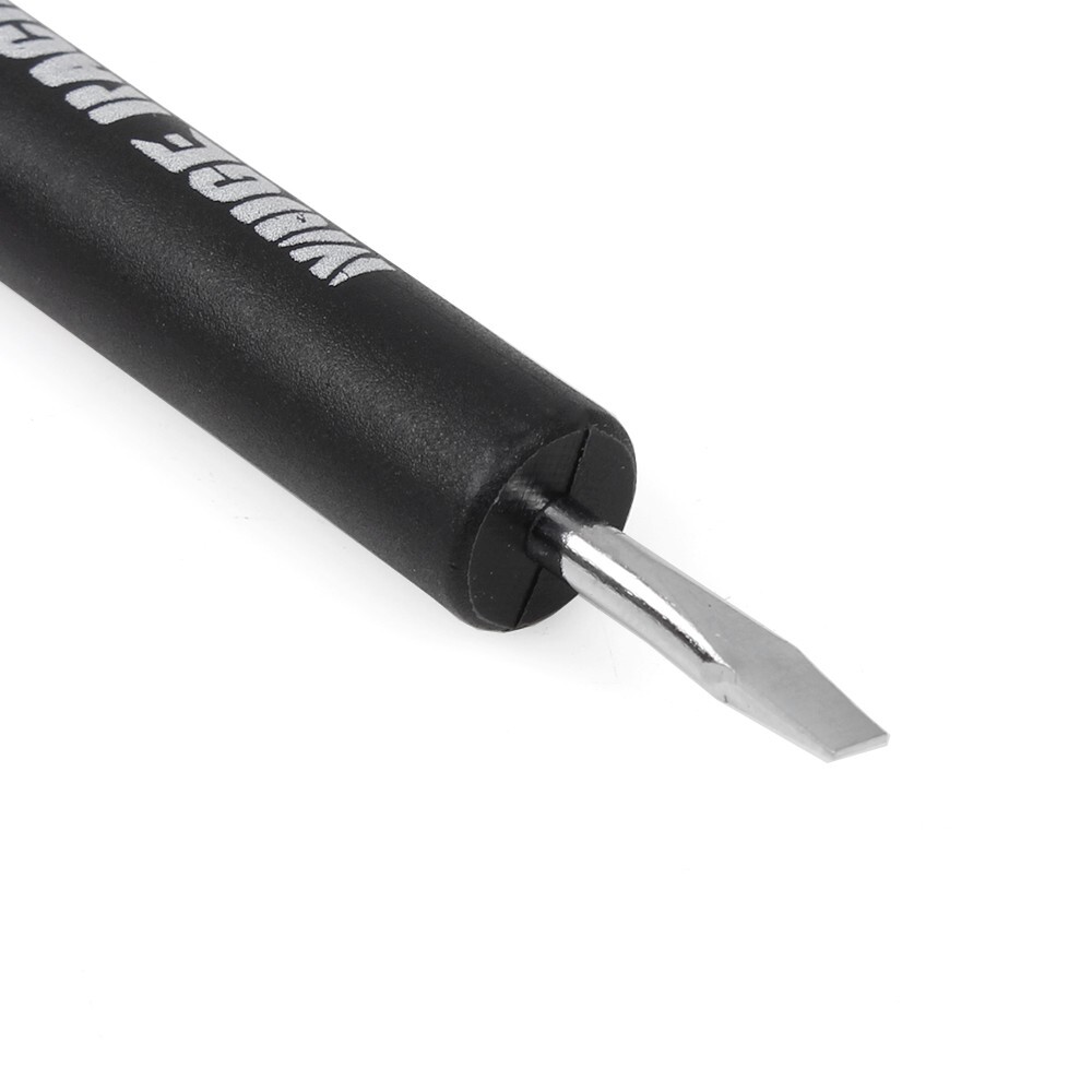 Mini Pocket Screwdriver Flat Tip w/ Magnet and Clip Phillips Slotted Flat 2Pcs