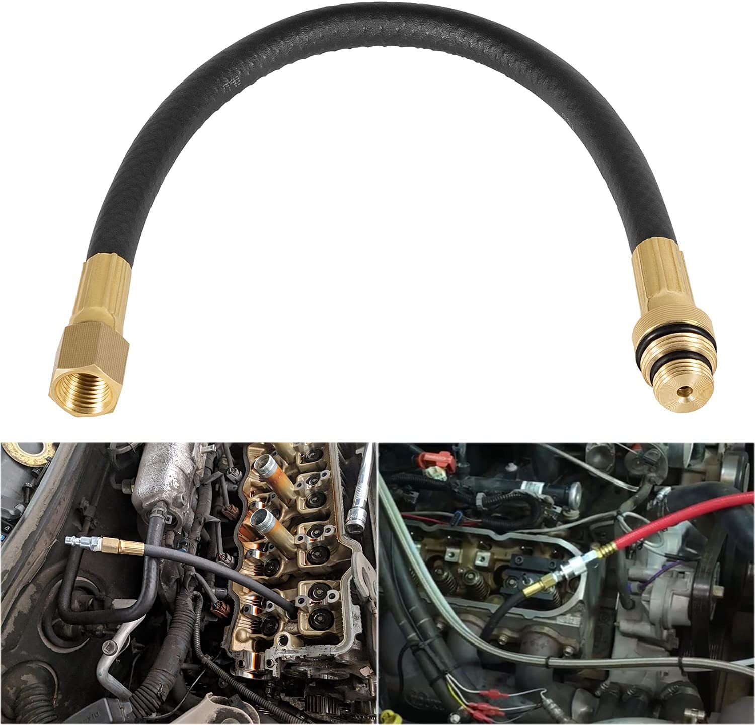 19700 Air Operated Valve Spring Holder 12″ Flexible Hose Power Hose Tool
